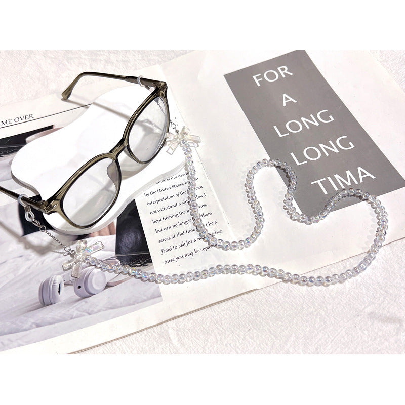 Crystal Beaded Eyewear Chain Bowlift