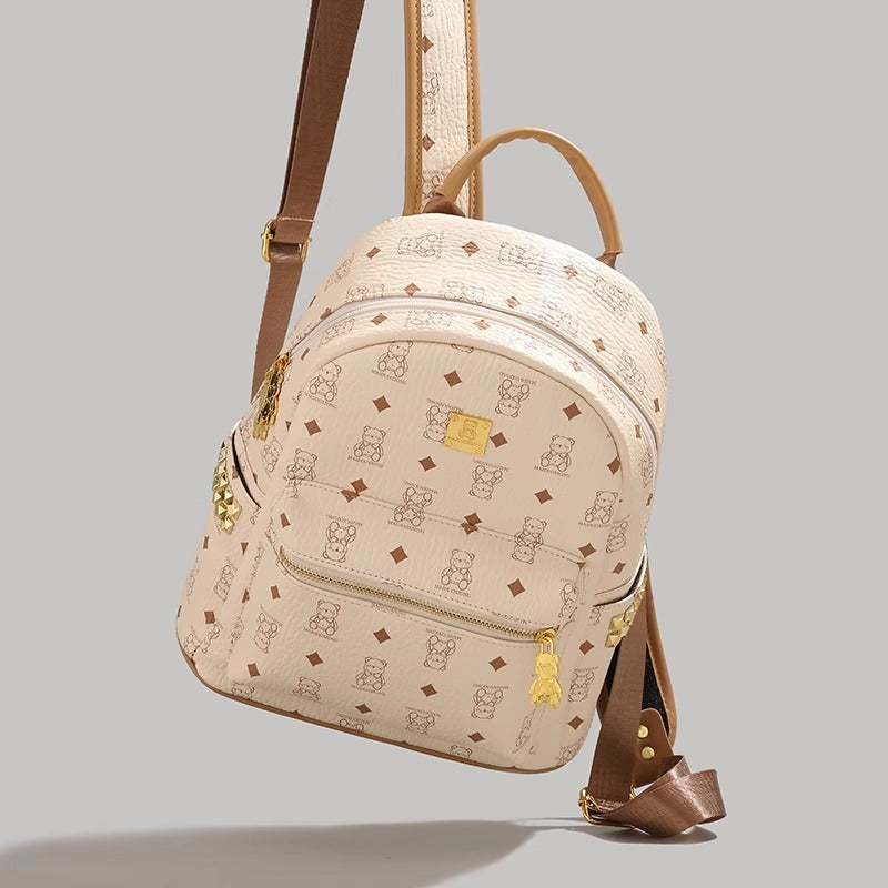 Stylish Character-Printed Backpack Bowlift