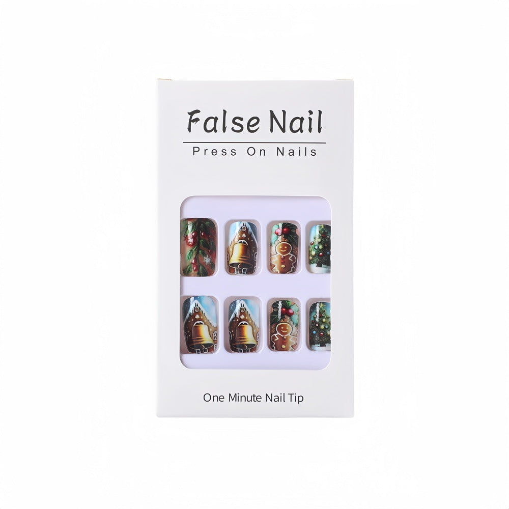 Christmas Art Nails Set Bowlift