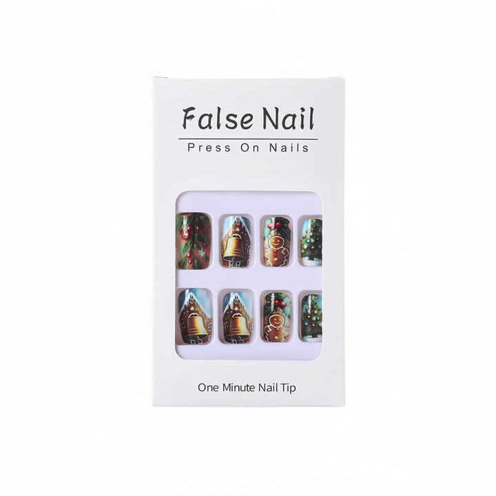 Christmas Art Nails Set Bowlift
