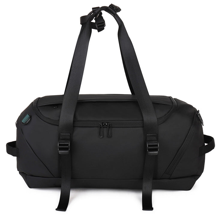 Sporty duffel bag with adjustable carrying system for active lifestyles Bowlift