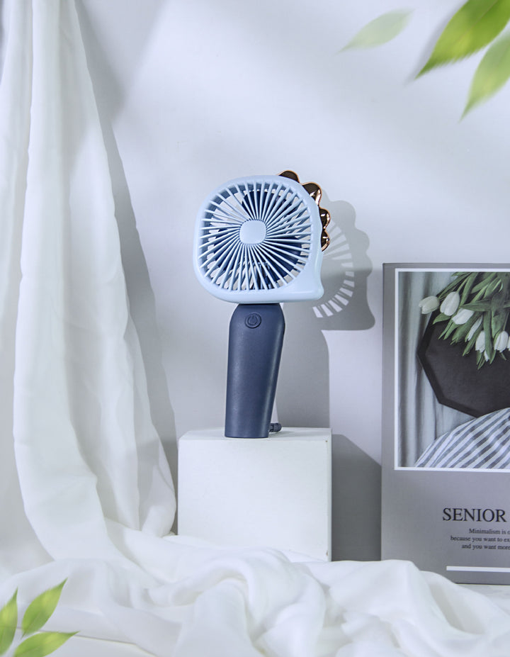 Compact Rechargeable Handheld Fan Bowlift