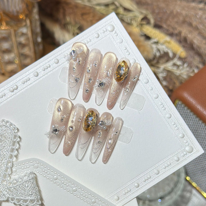 Luxury Decorative Nail Art Bowlift