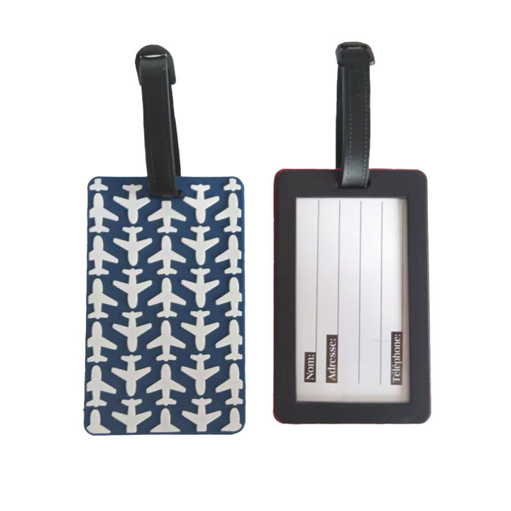 Unisex Luggage Tag with Creative Airplane Pattern Bowlift