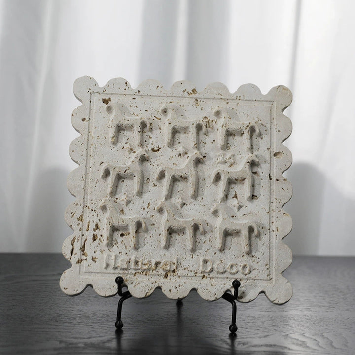 Decorative Textured Art Panel