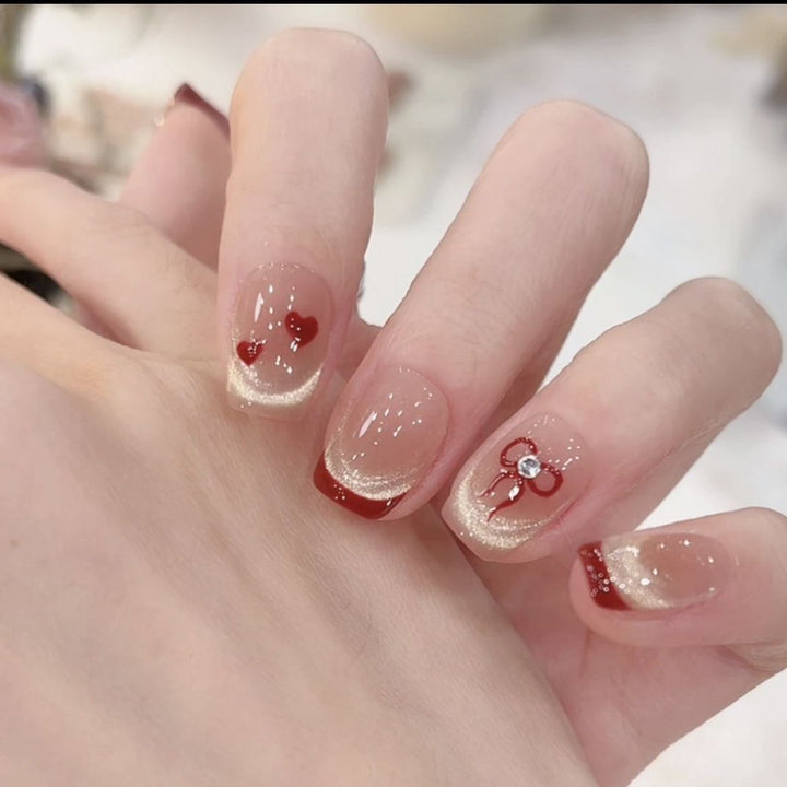 Decorative Press-On Nails Bowlift