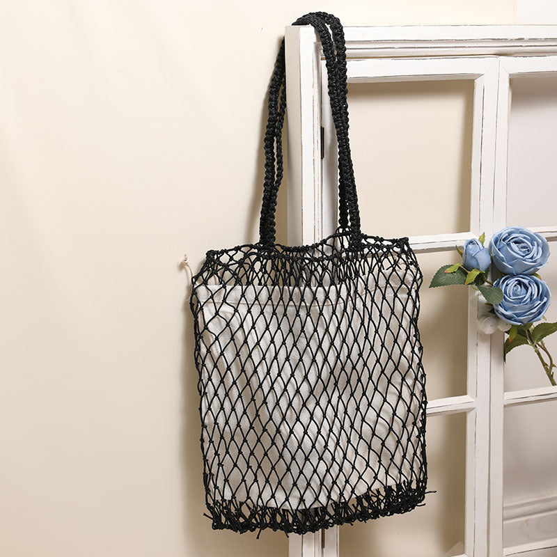 Net carry bag with ergonomic handles Bowlift