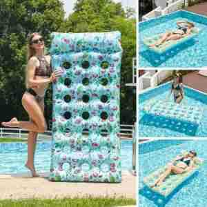 Ladies Inflatable Lounge with Watermelon Design Bowlift