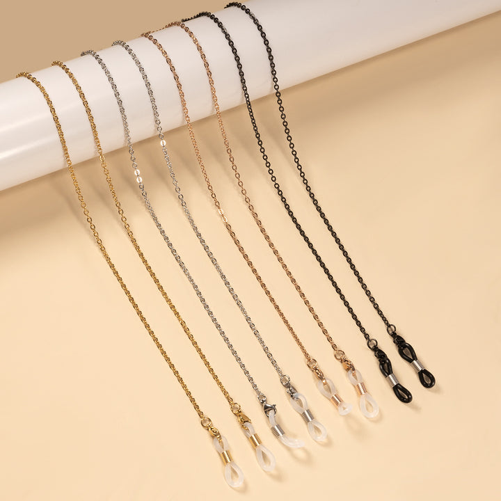 Elegant Metal Eyewear Chain Bowlift