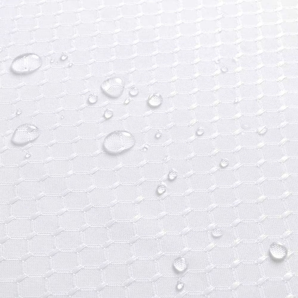 Textured Waterproof Shower Curtain Bowlift