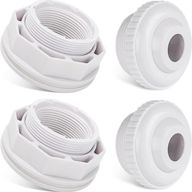 Adjustable threaded PVC toilet pan connector and waste flange adapter Bowlift