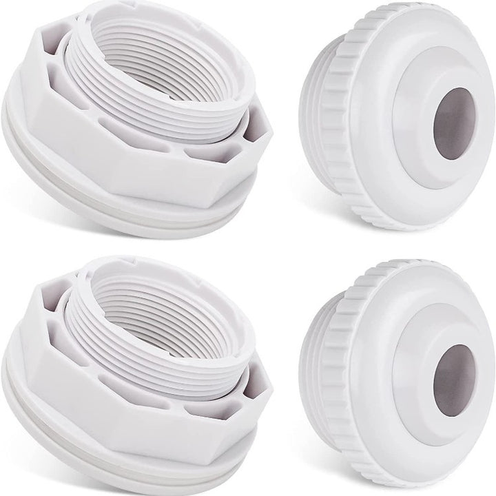Adjustable threaded PVC toilet pan connector and waste flange adapter Bowlift