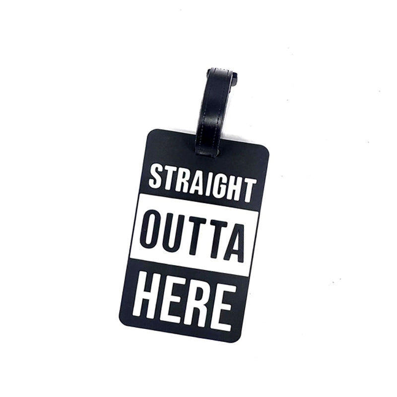 Inspirational Adventure Luggage Tag Bowlift