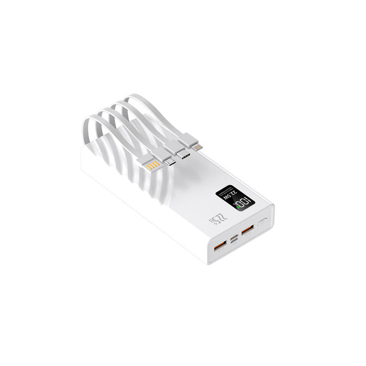 High-performance power bank with multifunctional connection options Bowlift