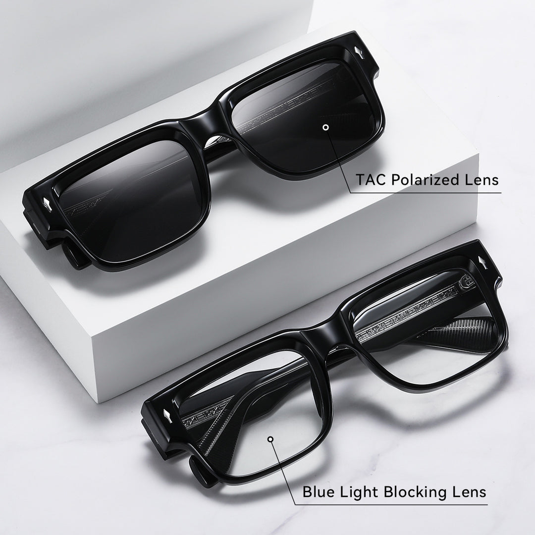 Women's sunglasses in modern, angular design Bowlift