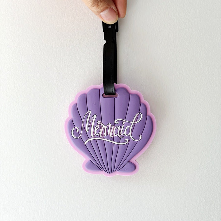 Mermaid Shell-Shaped Luggage Identifier Bowlift