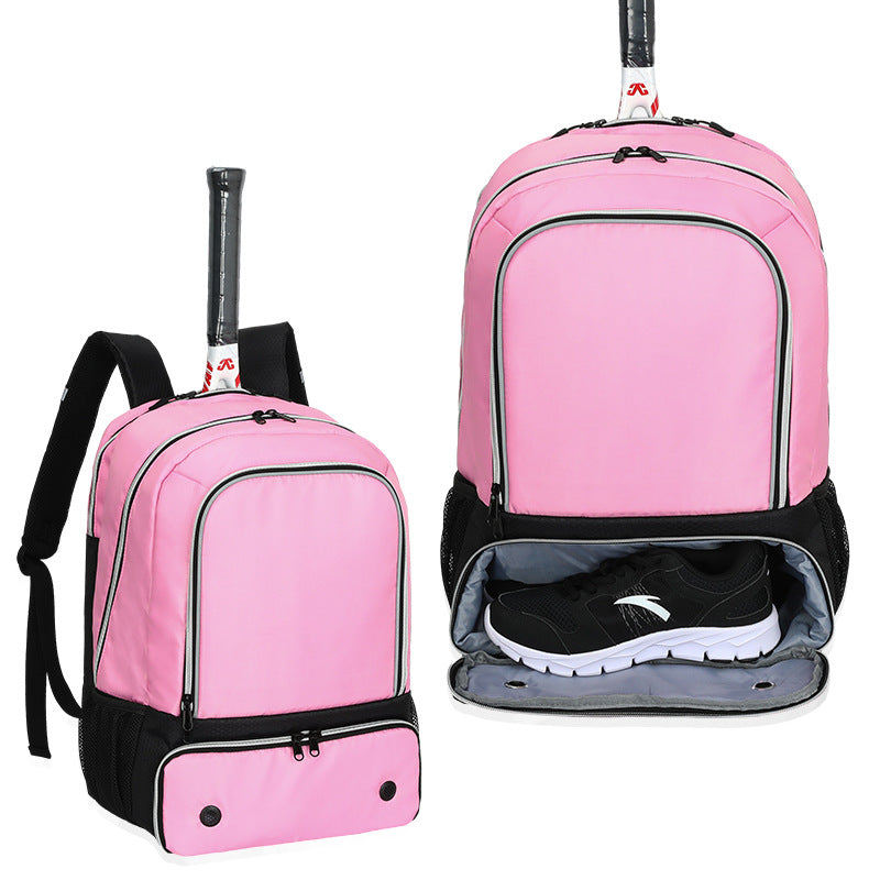 Multi-Compartment Tennis Backpack Bowlift
