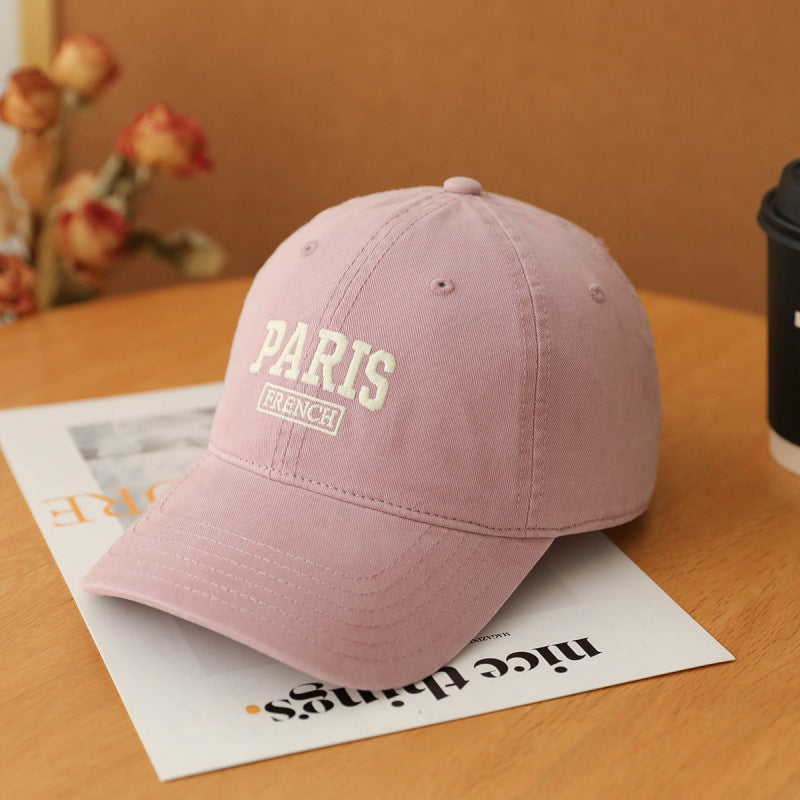 Women's Casual Cotton Adjustable Baseball Cap Bowlift