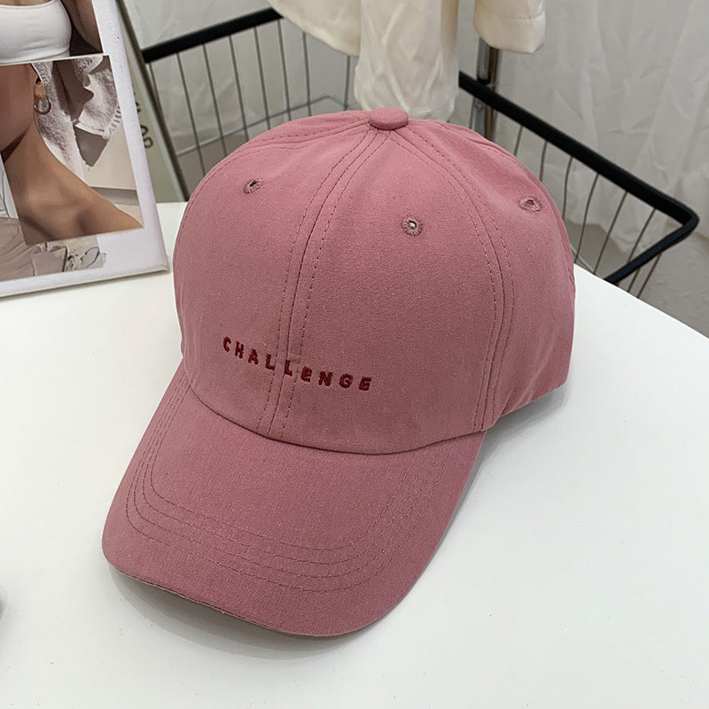 Women's Adjustable Cotton Baseball Cap Bowlift