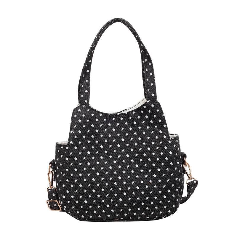 WoVersatile Star-Patterned Mini Shoulder Bag Bowlift