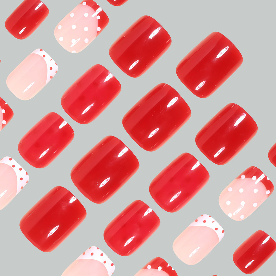 Creative French Tip Nail Art Set Bowlift