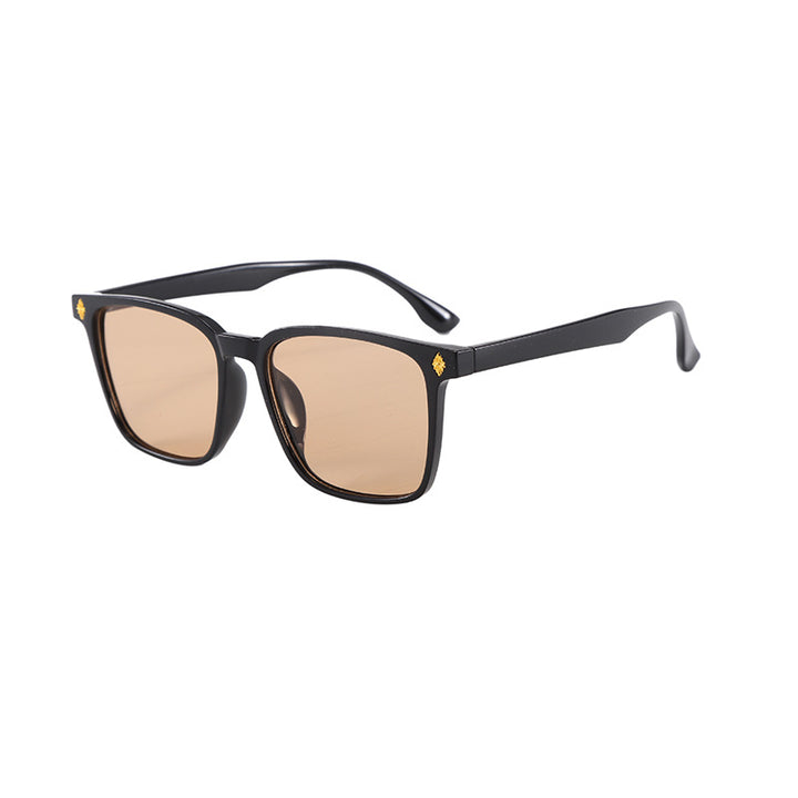 Men's Modern Square Frame Sunglasses Bowlift