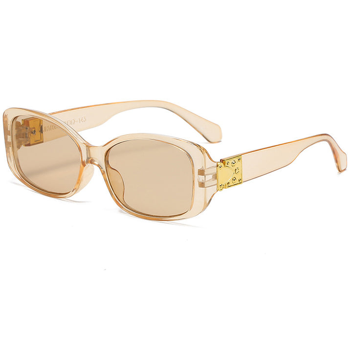 Women's oversized sunglasses with luxurious frame and UV protection Bowlift