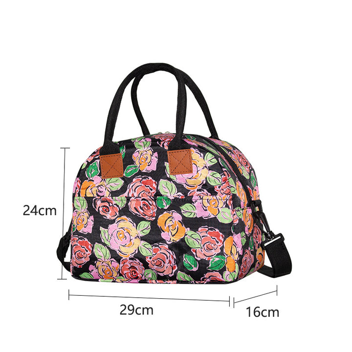 Floral Insulated Lunch Cooler