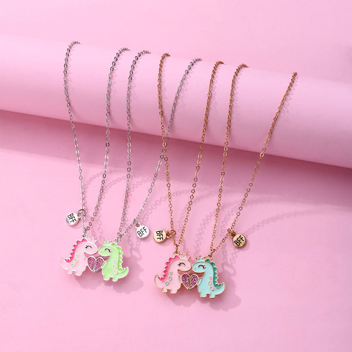 Friendship Dinosaur Necklace Bowlift