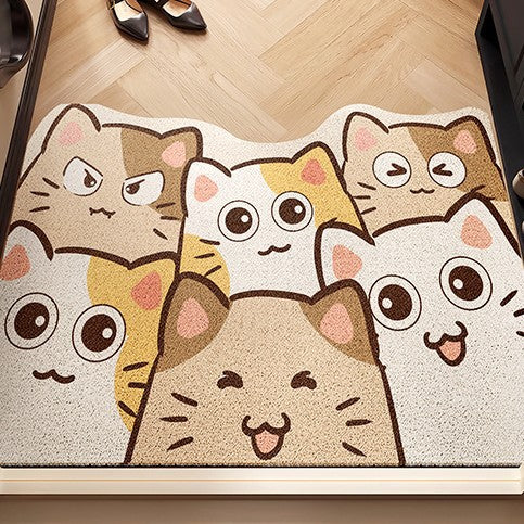 Cat-Themed Entrance Mat Bowlift