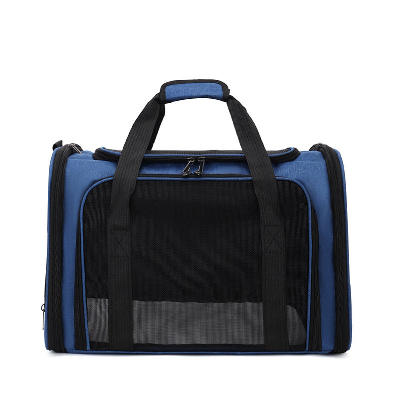 Unisex Pet Transport Bag with Breathable Mesh Bowlift