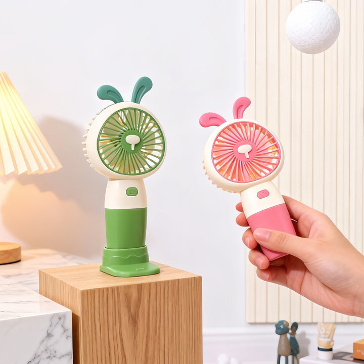 Women Portable Animal Mini USB Fan Bowlift