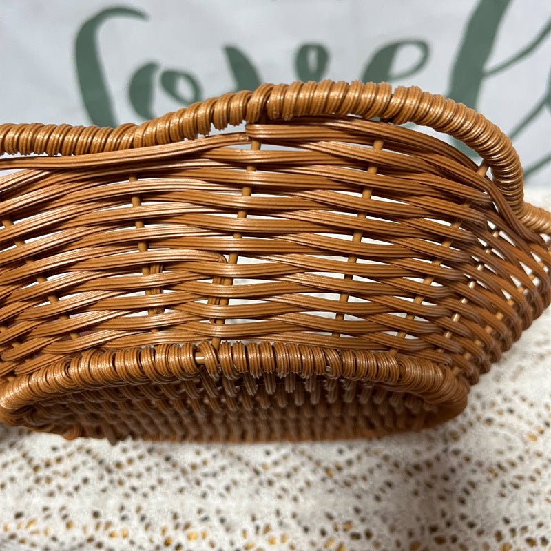Decorative Woven Serving Tray Bowlift
