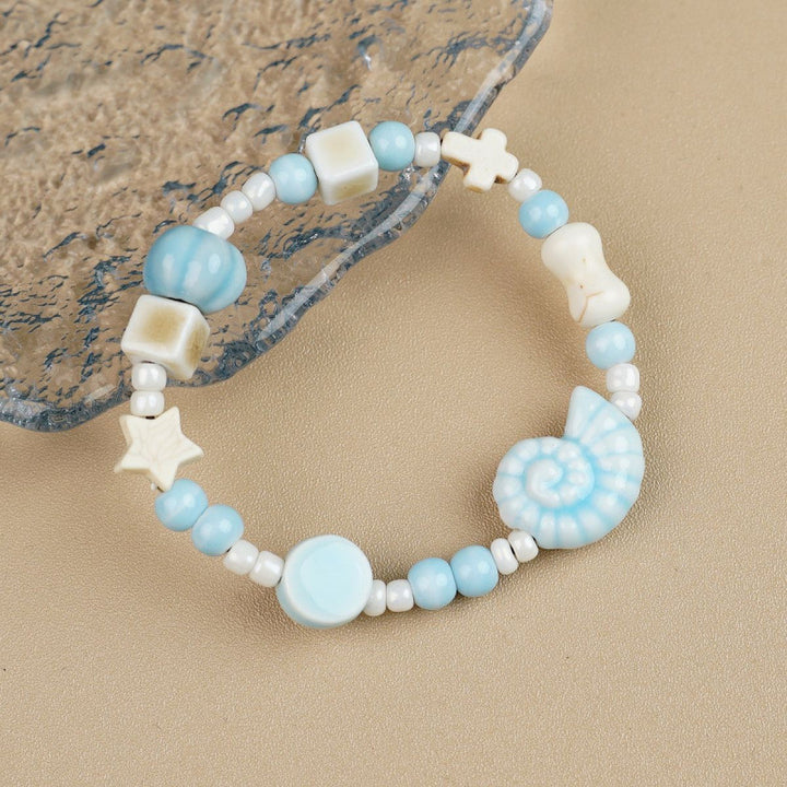 Heart-Shaped Beaded Bracelet Bowlift