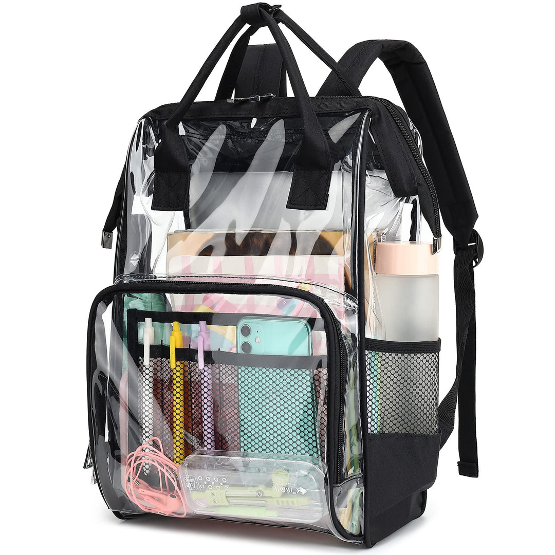 Unisex Transparent Organizer Backpack Bowlift