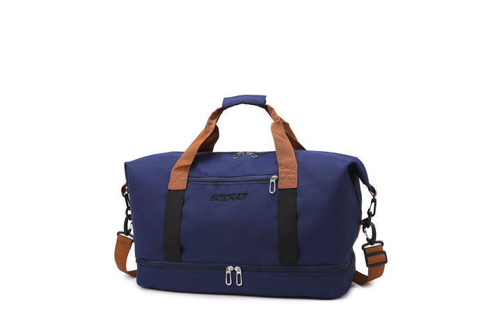 Durable Multi-Compartment Travel Duffel Bag