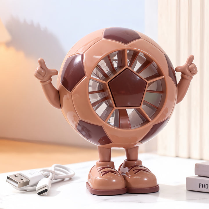 Women's Portable Mini Fan in Playful Animal Design Bowlift