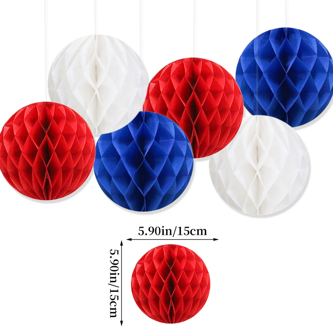 Unisex decorative honeycomb paper balls for hanging medium-sized made of foldable paper Bowlift