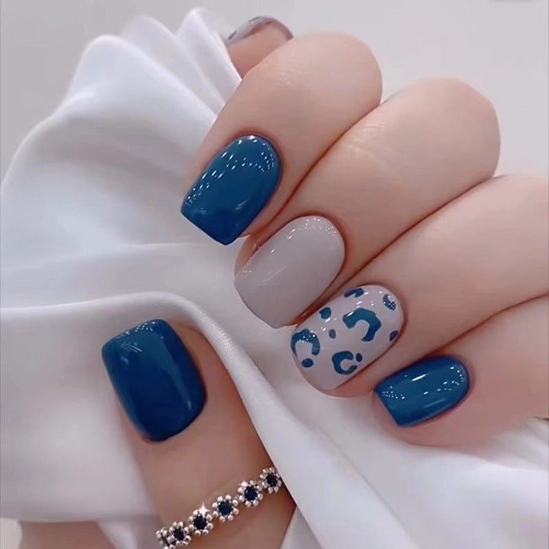 Artistic Leopard Print Nail Art Tips Bowlift