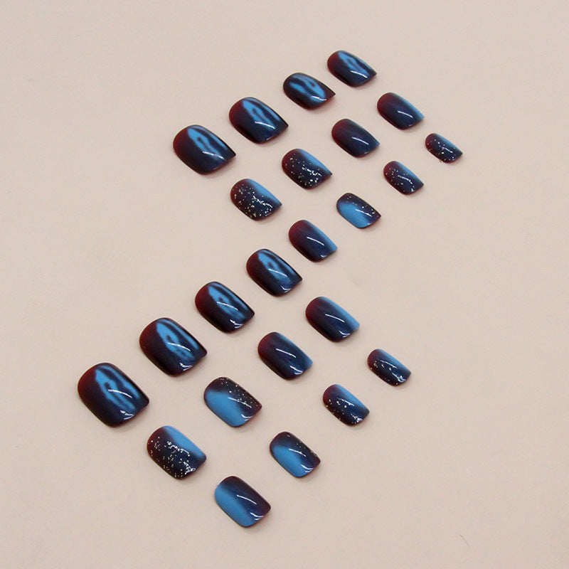 Glossy Gel Nail Extensions Bowlift