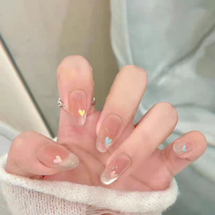 Stylish Decorative Press-On Nail Set Bowlift