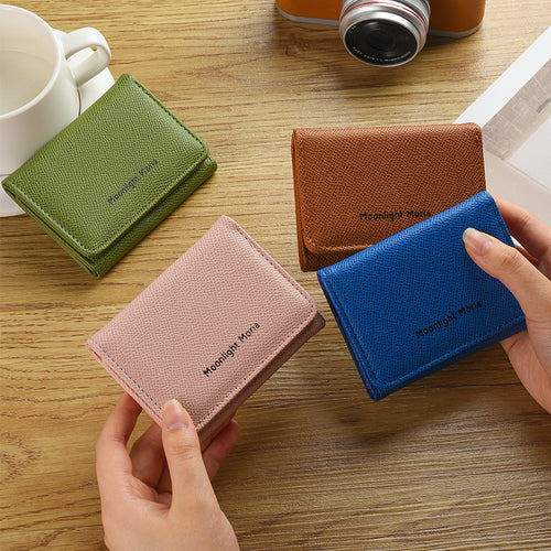 Bi-Fold Leather Card Holder Bowlift