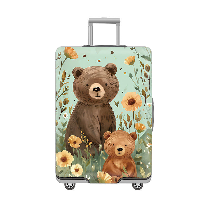 Cartoon Cat Design Hard Shell Luggage Bowlift
