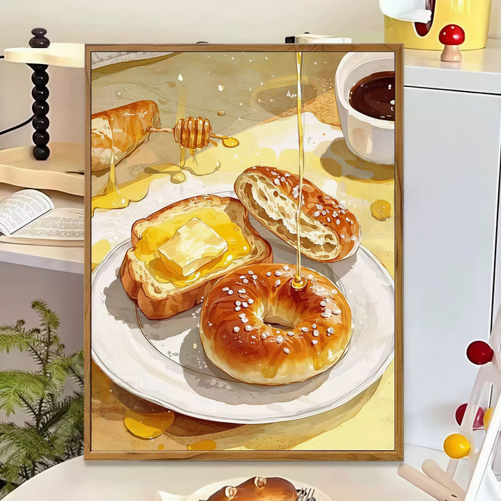 Whimsical Culinary Art Print Bowlift