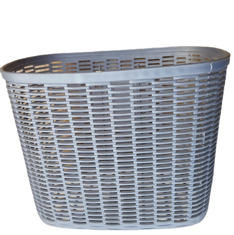durable ventilated plastic laundry hamper with woven grid design Bowlift