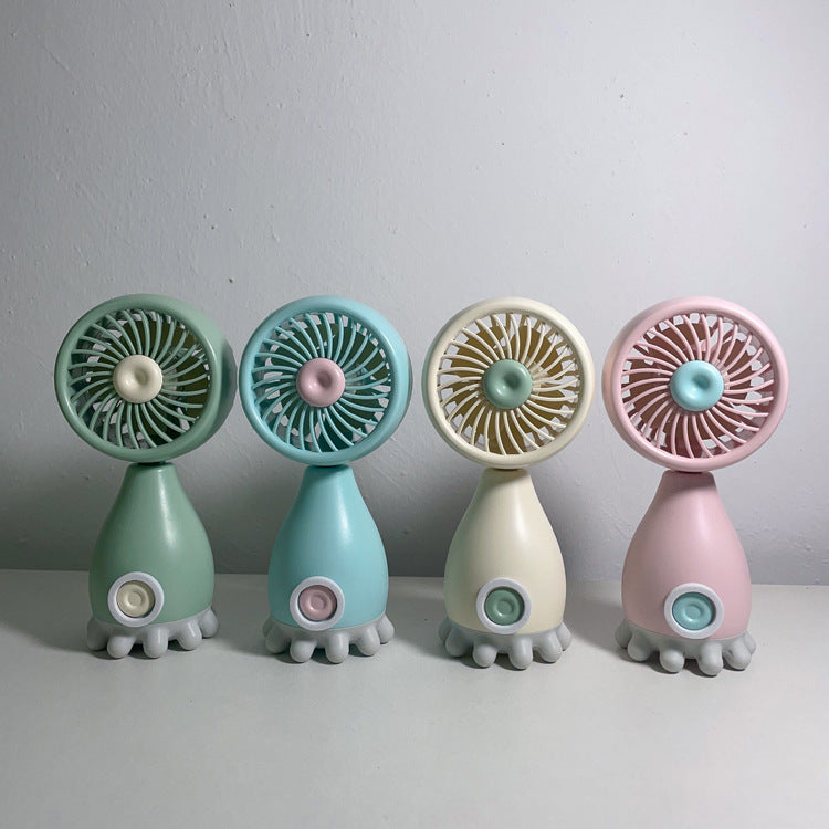 Unisex Handheld Fan with Flexible Tilt Angle Bowlift