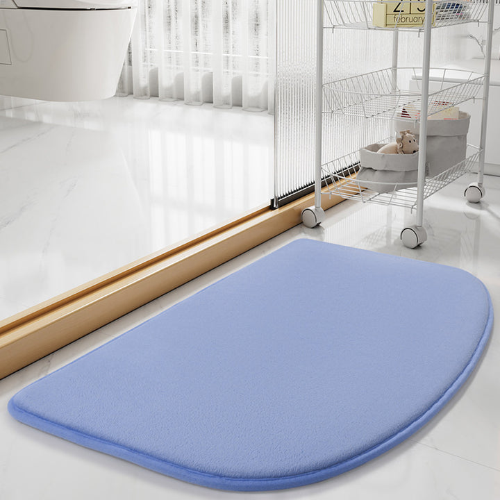 Soft Plush Bathroom Comfort Mat Bowlift