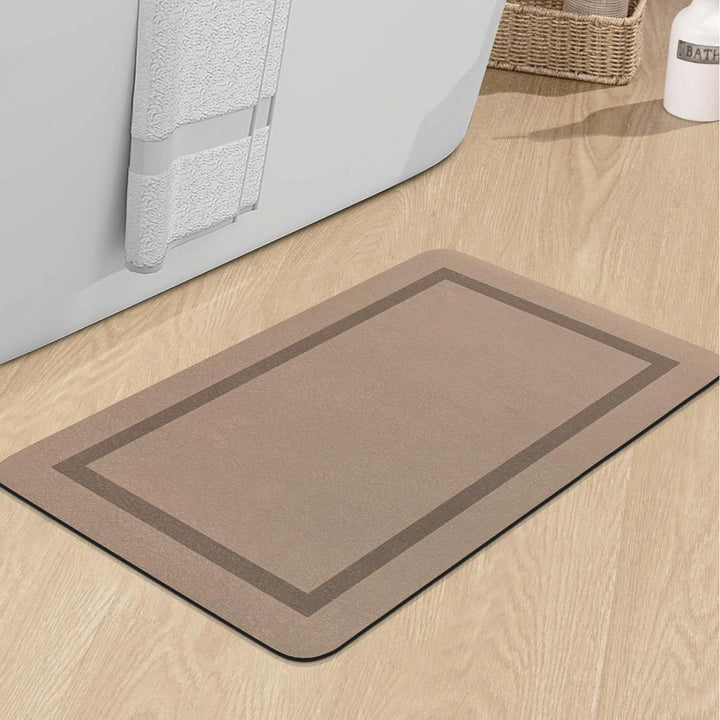 Soft Textured Bath Rug Bowlift