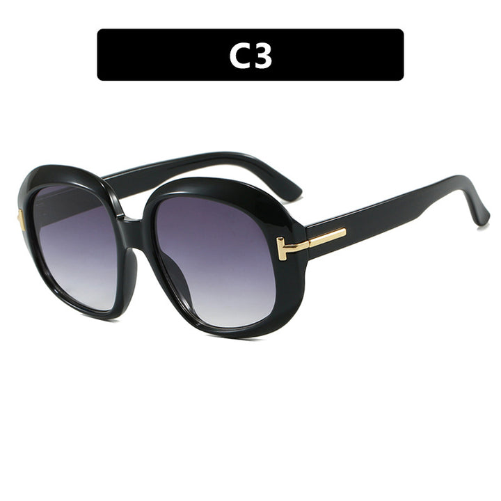 Women's oversized sunglasses with elegant frame structure and UV protection Bowlift