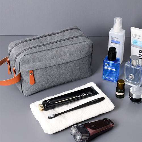 Multi-Compartment Travel Toiletry Organizer Bowlift